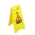 Jangro Cleaning In Progress A Frame Safety Sign