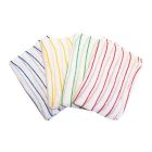 Jangro Economy Stripe Dishcloths - Red
