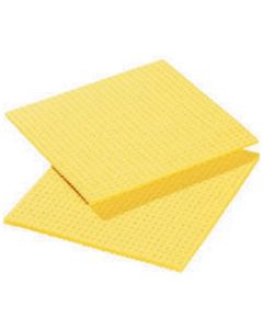 Cellulose Sponge Cloths - Yellow